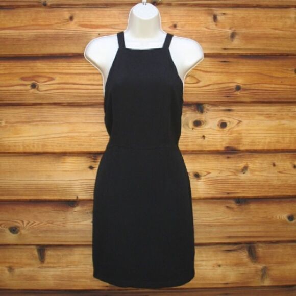 NWT  Revolve Black Mini Dress - Picture 3 of 8